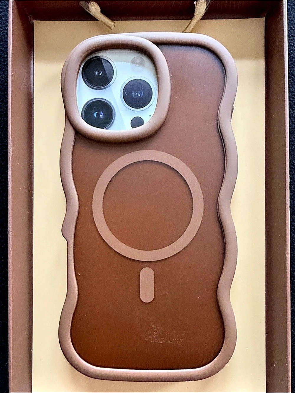Brown MagSafe Phone Case